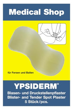 Holthaus Medical YPSIDERM® Blasenpflaster, Gelpflaster Gelpad Hydropflaster Wundpflaster, FingerZehen, 5 St