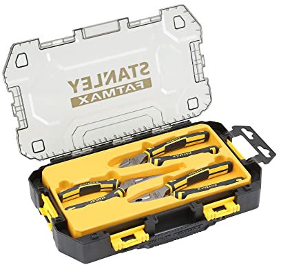 Stanley Coffret Toughbox 3 Pinces FATMAX FMHT0-81161 Noir