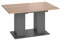 Vicco Esstisch Dix, ausziehbarer Esszimmertisch, Anthrazit/Goldkraft Eiche, 140 x 90 cm
