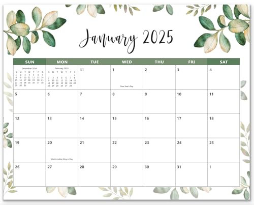 Magnetic Calendar for Fridge 2026-2027 - Fridge Calendar 15 x 12 Inches Runs From Jan 2026 to Jun 2027 - Refrigerator Calendars Perfect for Planning, Organizing, and Scheduling Your Life