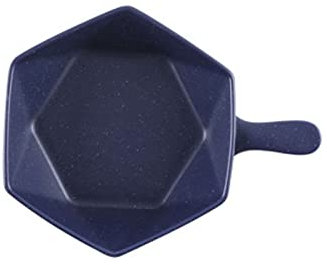 Cereal Bowls ,soup bowls,salad bowl, Creative Hexagonal Soup Bowl 29oz Household Soup Bowl Suitable for Baked Rice French Onion Soup Bowl Oatmeal Salad Bowl-Pink (Color : Pink) (Color : Pink)(Color:Na