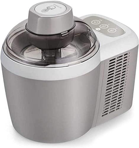 CASEGO Automatic Self Freezing Ice Cream Maker Machine Soft & Hard Serve 600ML Gelato Sorbet Frozen Yoghurt