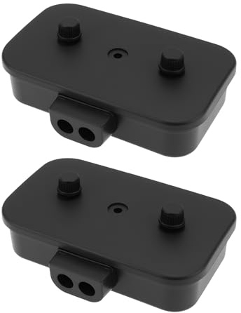 eMagTech 10-Way Car Junction Box Wiring Block 12V for Trailer Caravan Truck 12.7 * 7.55 * 3.1cm
