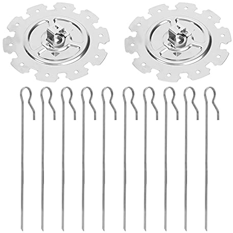 Ensemble de brochettes de barbecue en acier inoxydable, 10 pièces, four électrique, rôtissoire, accessoires de gril pour camping en plein air, cuisine familiale, barbecue, fête,