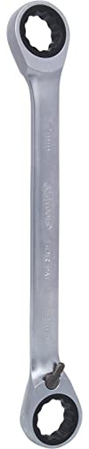 KS Tools 503.4578 GEARplus Doppel-Ratschenringschlüssel umschaltbar 17x19mm