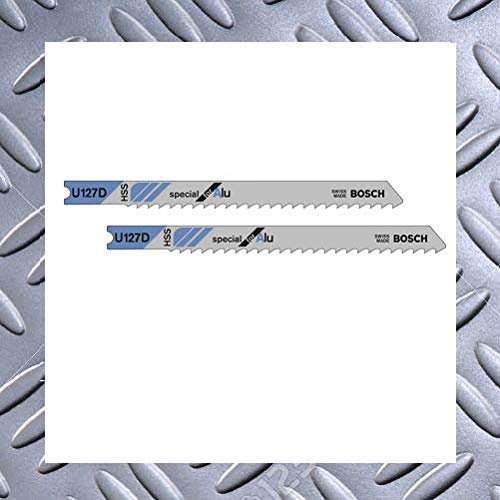 Bosch U127D Jigsaw Blade for Aluminium Length: 74 / 91 mm