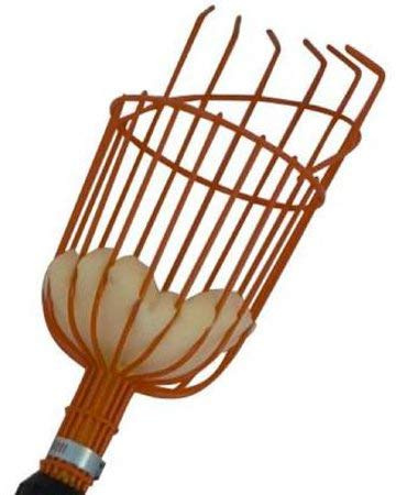 Omni USA Premium Fruit Picker Basket Head for Picking Apples Oranges Plums Nectarines Lemons Avocados and All Kinds of Fruits