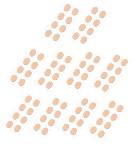10pcs Eyeglass Nose Pads Anti Slip Foam Nose Pads Soft Nose Pads Sponge for Glasses Eyeglasses Sunglasses Skin Color
