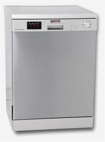 LAVAVAJILLAS ROMMER A++ INOX 3ª BANDEJA 15 CUB DISPLAY 5 PROG.