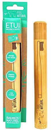 Etui Brosse à dents en bambou - Feel Natural