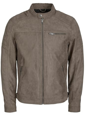JACK & JONES herr jjerocky jacket noos Konstläderjacka (1-pack)