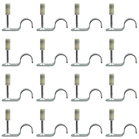 Deckennagel-Set, 100 Stück, Beton-Deckennagel-Clip-Nägel, Professioneller Legierter Stahl, Verschleißfeste Mini-Holzbearbeitungs-Nagelpistolen, (20 mm / 0,79 Zoll Rohrklemmennagel)