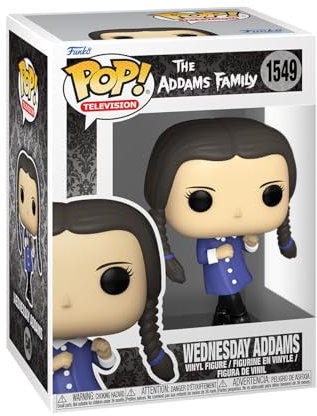 Funko Pop! TV: AFC - Wednesday Addams - Addams Family Classic TV - Collectable Vinyl Figure - Gift Idea - Official Merchandise - Toys for Kids & Adults - TV Fans - Model Figure for Collectors