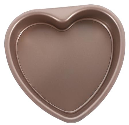 Mikinona Dome Cake Tin Heart Baking Tin Stainless Pan Cake Molds for Baking Easy to Use Great for Friends