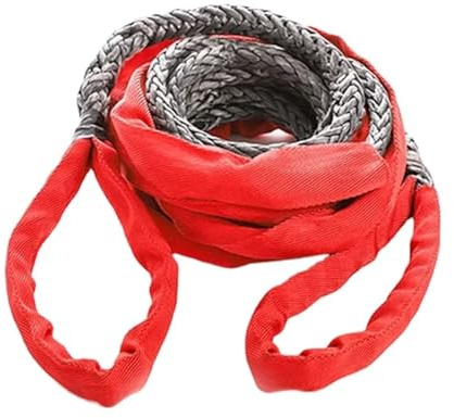 Corda Traino Auto Fune di traino motorizzata da 9 mm*6 m, resistente, for veicoli fuoristrada 4x4, in fibra nylon sintetica