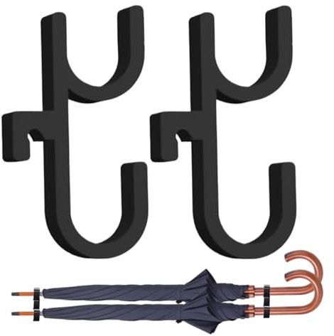 Car Umbrella Holder | 2PC Umbrella Hooks for Car Boot | 2025 New Cars Umbrellas Holder Clip Hook No Drill | Multifunctional Storage Organizer Hangers Cars Accessories for Most Vehicles