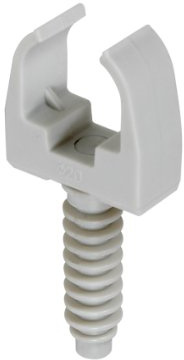 Dominos electricité | Raccord rapide electrique | Fil electrique | Connecteur electrique | Raccord électrique | 10 Chevilles D20mm Gris, Gris, Ø 20 mm | Debflex | 709071