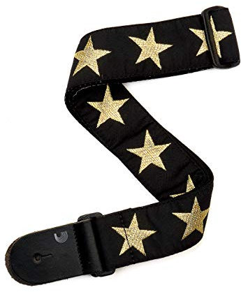 D'Addario Planet Waves 20T05 Gold Star gewebter Gitarre Gurt