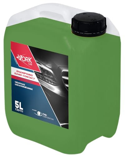 Shampoing voiture sans contact, sans action mécanique - Agit seul sans effort - Usage Professionnel