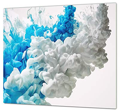 Induction Cooktop Cover –Shatter Resistant Glass Kitchen Board – Hob Cover; Measures: Single: 60 x 52 cm (23,62” x 20,47”); Double: 30 x 52 cm (11,81” x 20,47”); D14