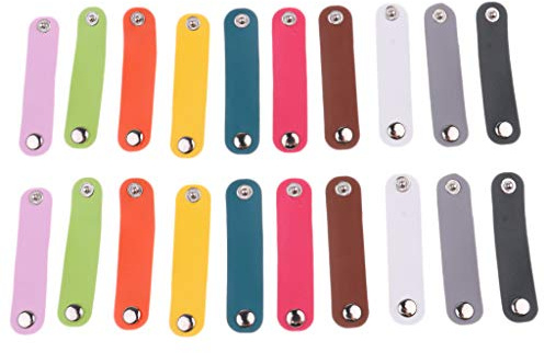#N/A 20 Schalclip Schalhalter Tuchhalter Tuchspange Tuchclip Trachtenspange aus Pu-, Gemischte Farben