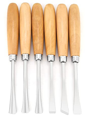 Set di Scalpelli a Mano per Intaglio del Legno, Scalpello Craft Coltello da Manico Scultura Cera Kit Strumenti Del Sculture Esperti Carpentieri Principianti Coltelli Acciaio Fai Te Sgorbie Raschietti