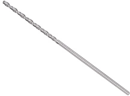 CoCud Duro Carburo Trapano Punte, 1.3mm Diametro, Sinistra Mano YG6X (C3/K10) Tungsteno Carburo Dritto Gambo Torsione Trapano Punte Inossidabile Acciaio Lega, 1-Pezzo