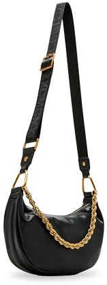Steve Madden Bzina Mondförmige Tasche mit Kette