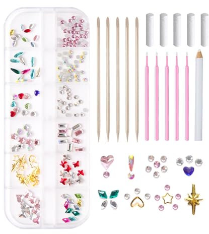 Tooth Gem Kit | Zahnschmuck Set | Kristallzahn Edelstein Set | Zahnstein Schmuck | Entfesseln Sie Ihr Funkelndes Lächeln | Kristallschmuck Starter Kit | Reflektierende Zahnverzierungs Dekoration