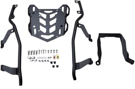 aVDB-Moto Topcase Halterung/Gepäckträger Kompatibel mit Yamaha YZF R3 YZF-R3 2016-2018, MT03 320 MT-03 2016-2019, YZF R3 RH12 YZF-R3 2019-2024, MT03 320 MT-03 RH12 2020-2024 (Stahl)