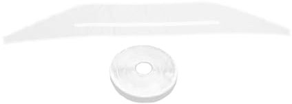 Cabilock Air Conditioner Seal Cloth Energy Saving Window Sealing Kit for Easy Installation Compatible No Drilling Required Includes Adhesive Tape for