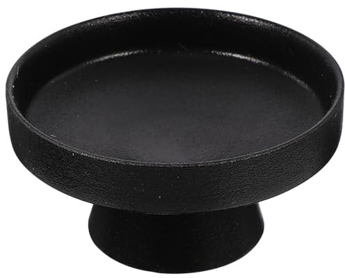 Amosfun Vassoio per Frutta in Ceramica Supporto per Dessert Elegante Porta Snack Piedini Alti per Feste e Ristoranti