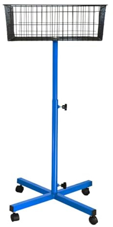Baoblaze Cesto Raccoglitore di Palline Pong, Contenitore Mobile Professionale per più Palline per Badminton
