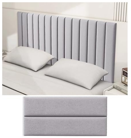 Självhäftande väggstoppning, mjuka anti-kollisionsklistermärken, sänggavelskyddspaneler för heminredning och renovering, 70 x 23 cm – säker och snygg väggdekoration