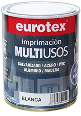Imprimación Multiusos al agua antes de pintar Eurotex - 750 ml - Color Blanco
