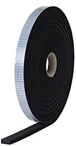 Dichtband EPDM einseitig selbstklebend 5m Rolle (EPDM, 8mm x 8mm)
