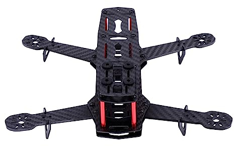 Quadcopter FPV Frame, 250MM Carbon Fiber Aircraft Drone Kit für QAV250 Quadcopters & Multirotors (2 Typen, Kohlefaser)