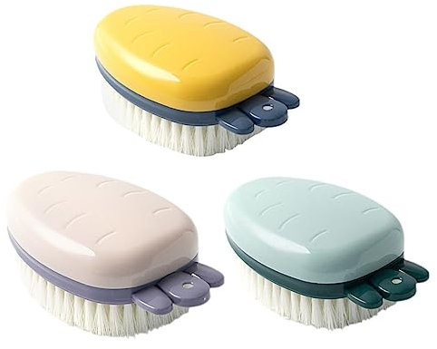 HAPINARY Handschrubber-Set – 3er-Pack – Fleckenbürste Für Schuhe Und Kleidung