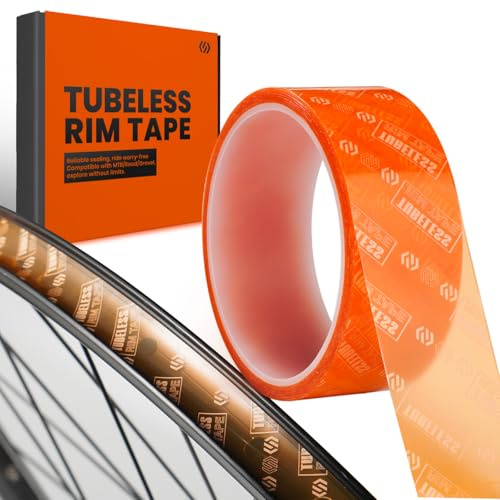 CNCLOL Fahrrad Tubeless-Felgenband, Tubeless Band 19/21/23/25/27/30/32/35 mm, Rim Tape 10 m, Haftklebstoffe Klebeband für schlauchlose Fahrradreifen MTB, Rennrad, Gravel, Mountain, Road Bike, 32mm