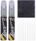MOLZINY 2 Pièces Retouche Peinture Voiture Stylo Retouche Peinture Stylo Retouche Voiture Stylo Réparation des rayures Auto De Peinture Stylo Anti Rayure Voiture Anti Rayure Stylo Retouche Voiture