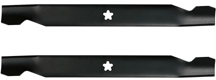 Oregon Kit de 2 Lames de 53.5cm pour Tondeuse, Fixation Étoile à 5