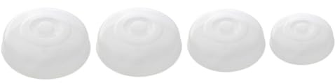 Zerodeko Food Cover Set 4pcs Adjustable Microwave-safe Fresh-keeping Bowl Lids High Temperature Resistant Household Food Protective Covers for Kitchen Storage