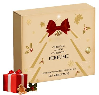 Mini Parfüm Adventskalender Damen, Parfum Adventskalender 2025 Frauen, Verschiedenen Geschmacksrichtungen, Reiseparfüms Weihnachtskalender, Weihnachtsgeschenke, Langanhaltender Duft