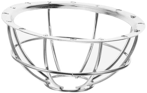 Healifty Iron Protective Cover with -collision Mesh Cage Easy Installation for Home and Office Fire Alarms Impact and Tamper Resistant Shield