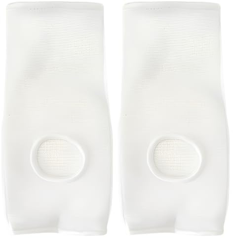 Martial Arts Hand Pad, Boxing Hand Pad, White XL Breathable Cotton Knit Fabric, Lightweight Hand Protection for Karate, MMA and Sparring, Soft Fit, Exposed Thumb Design, Easy to Clean, Training Use