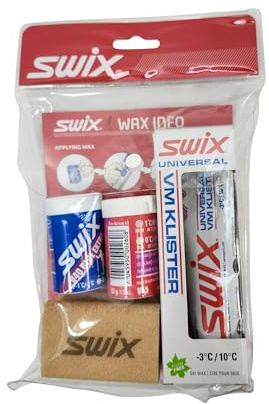 Swix Waxpack Nordic Universal Grip Kit (Wax, Kork, Klister)