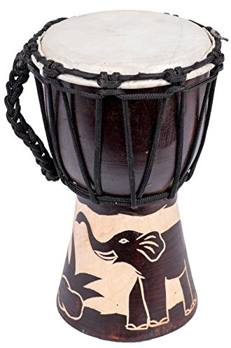 20 cm Djembe tambor Bongo Elefante M2