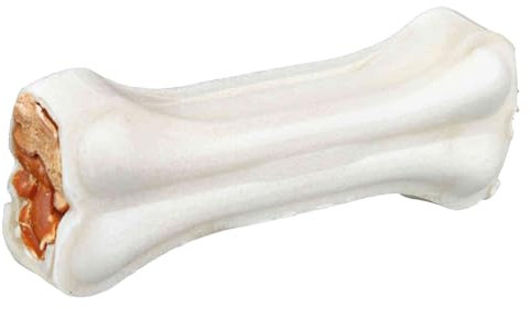TRIXIE Denta Fun Kauknochen mit Entenfüllung, 120 g
