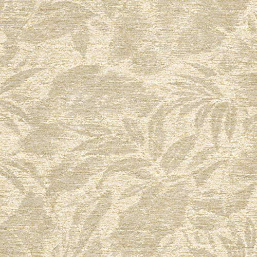 Papier peint tropical beige | Papier peint beige crème 37219-1 | Papier peint contemporain intissé vinyle | Papier peint salon & cuisine