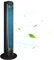 sanheshun Quiet Tower Fan, 32 inch Standing Tower Fans Cooling for Bedroom, Home and Office, Auto Oscillating, 3 Speed Settings, Plastic, 45W (Black)